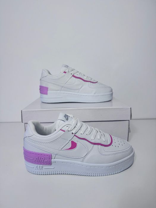 Nike AF1 alb&roz