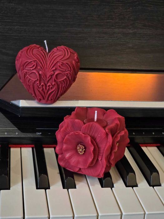 Ароматни свещи ръчна изработка от соев восък