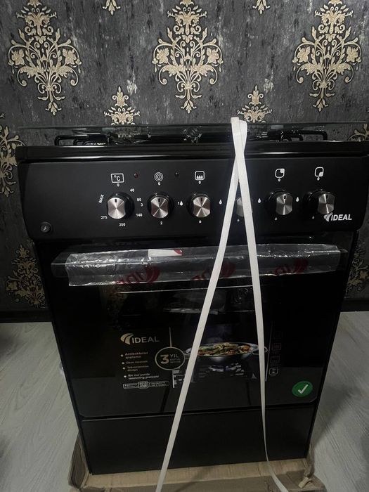 Новый газ плита и Новый стиралка