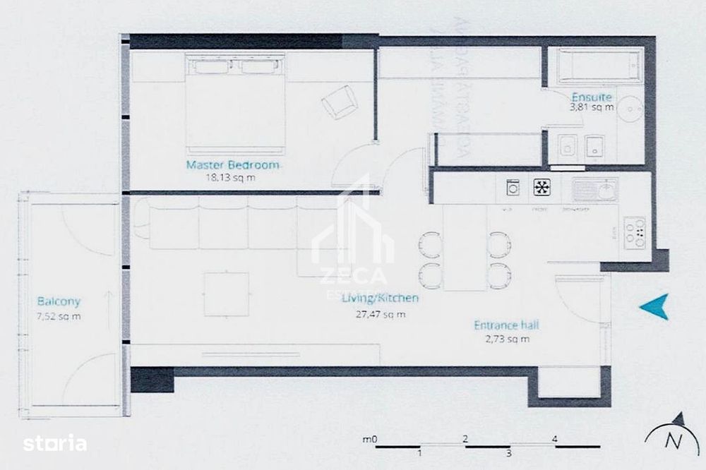Apartament 2 camere | Nemobilat | Calea Floreasca | Metrou A. Vlaicu
