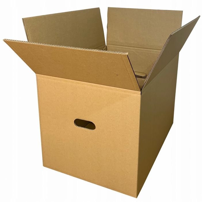 Картонные коробки с крышкой и с ручками