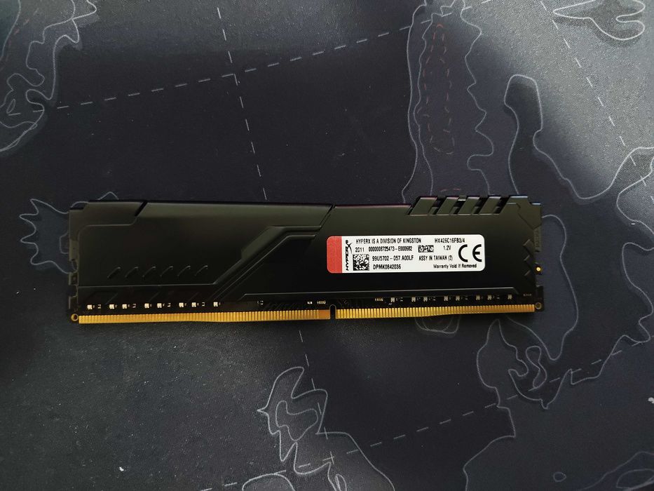 Memorie Kingston HyperX Fury, 4GB, DDR4, 2666MHz, CL16, Utilizat