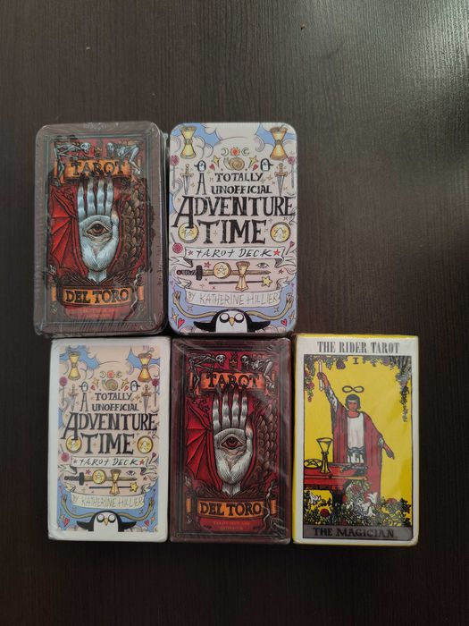 Cărți tarot deltoro, adventure time