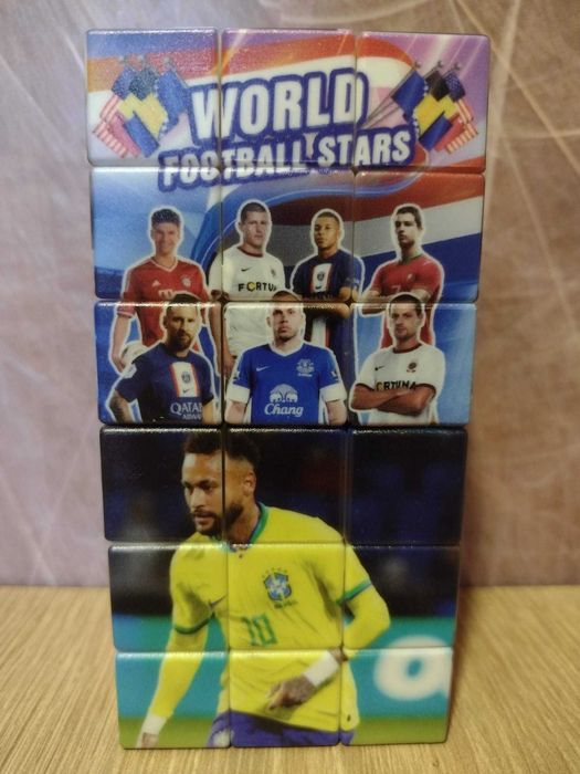 Кубче Рубик с футболисти Football Rubiks Cube