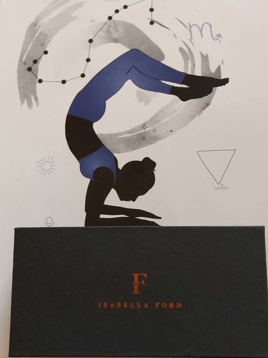 Isabella Ford Иноксов часовник черен с един диамант