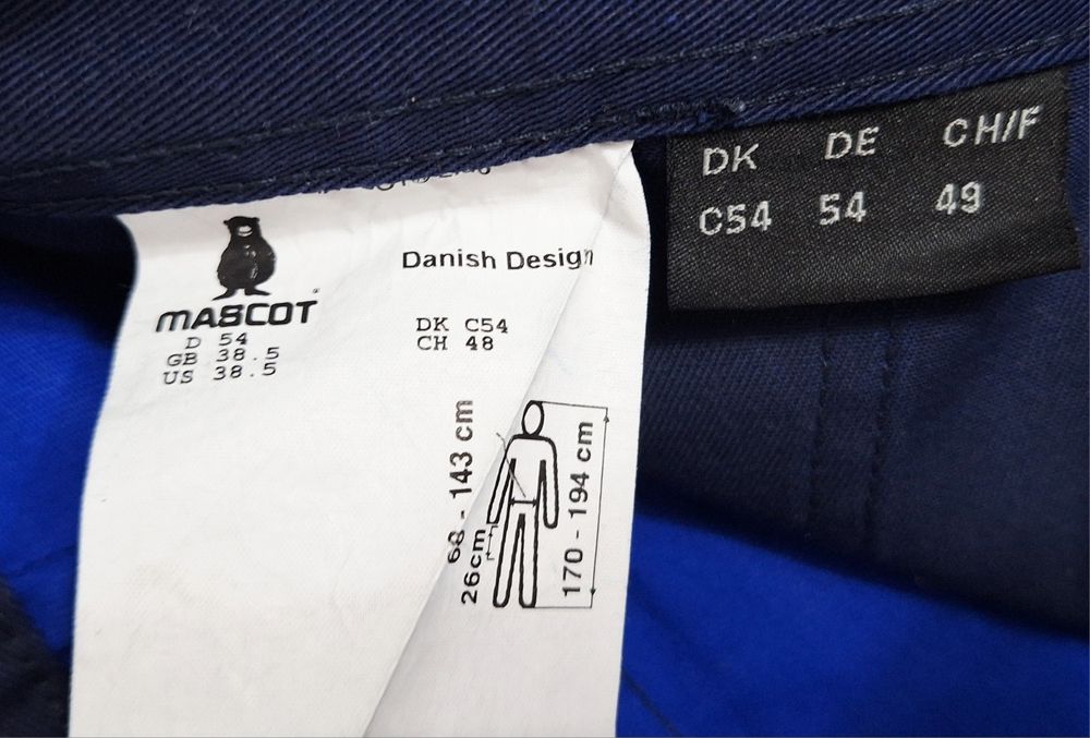 Mascot nou, pantaloni scurți de lucru Mascot Service Lido, Nr. 54 navy