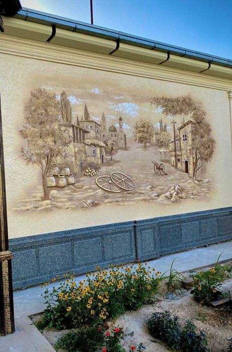 Devorga rasm chizish | Relef Baralef | Rassom | Художник