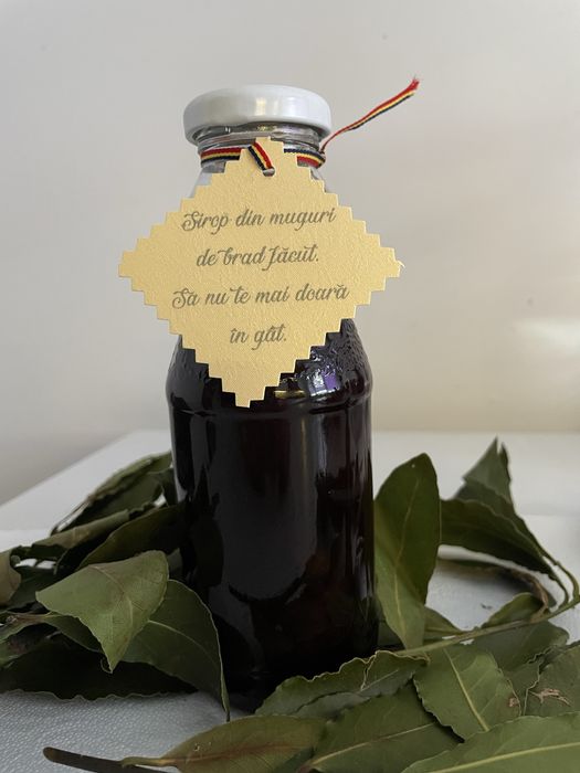 Sirop de brad simplu si cu cimbrisor 300ml