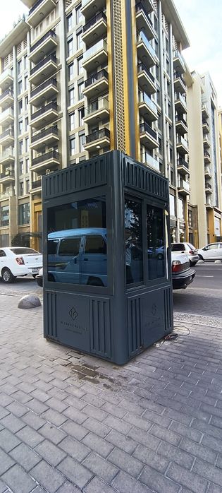 Охранная будка под ключ бутка