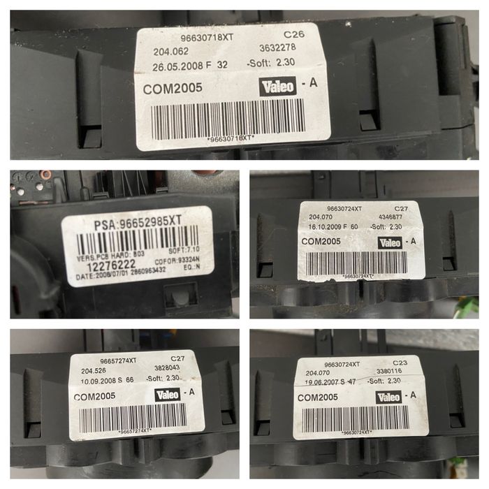 Ком / Com 2000 / 2005 Пежо / Ситроен