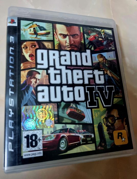 GTA (Grand Theft Auto) Liberty City & Gta 5/Controller wireless PS 3