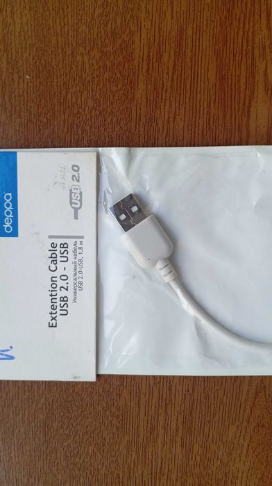 Универсальный кабель DEPPA USB 2.0 - USB