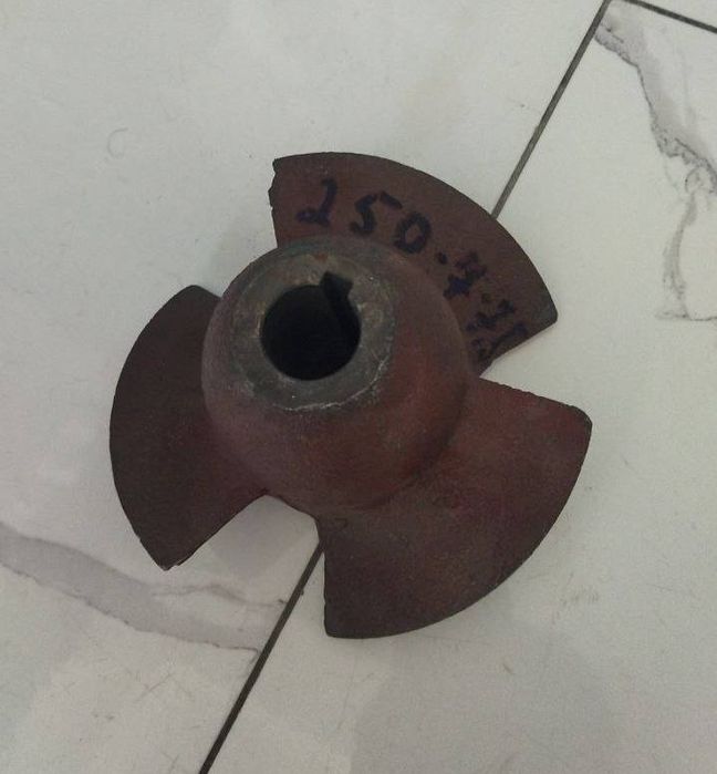 QY250-7 shimge nasos krilchatkasi крилчатка крыльчатка чугун