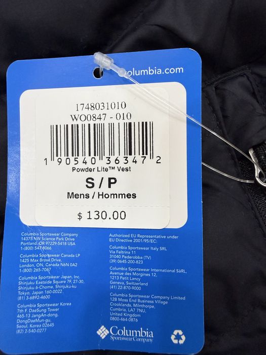 Columbia  giletka original.