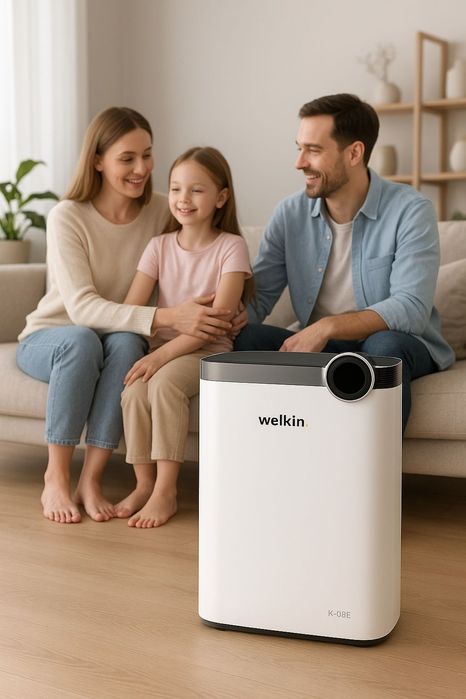 Очиститель воздуха+Увлажнитель Welkin Premium Model: K-08E до 60кв.м.