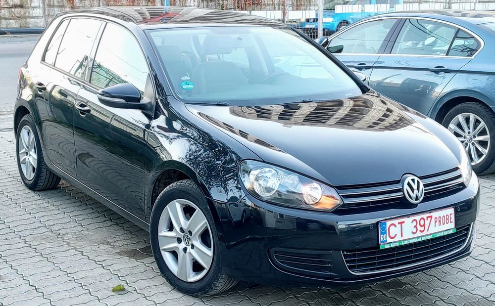 VW Golf VI, 2010, in RATE fără AVANS, recent înmatriculat