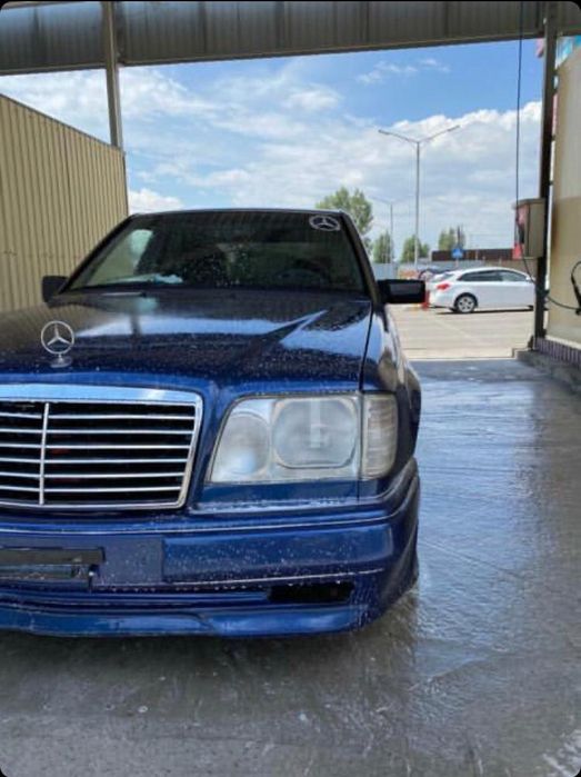 Передний задний бампер Мерседес 124, тюнинг пороги накладка mercedes