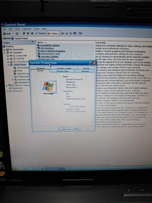 Leptop AsussA 3000