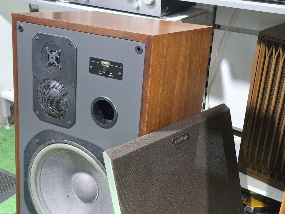 Boxe retro REVOX plenum B, bass 315mm,  150w, 4 ohm, vintage hi-fi