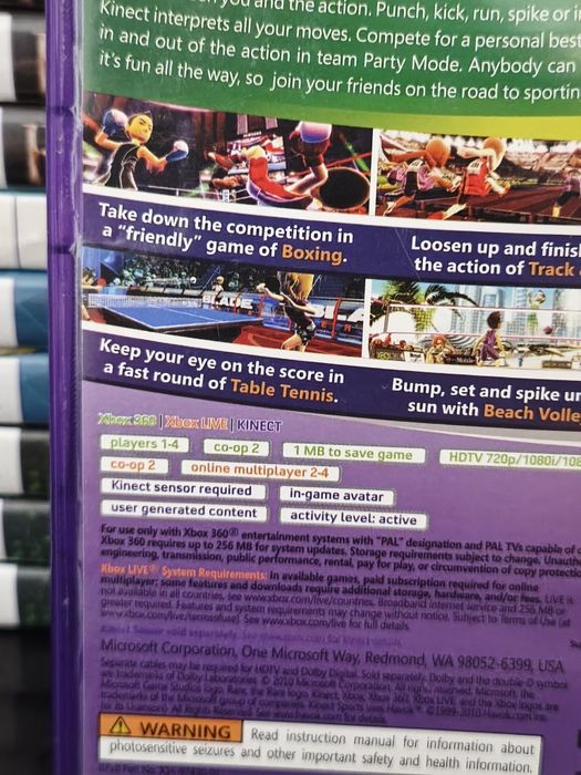 Joc/jocuri Kinect Sports Xbox360 original
