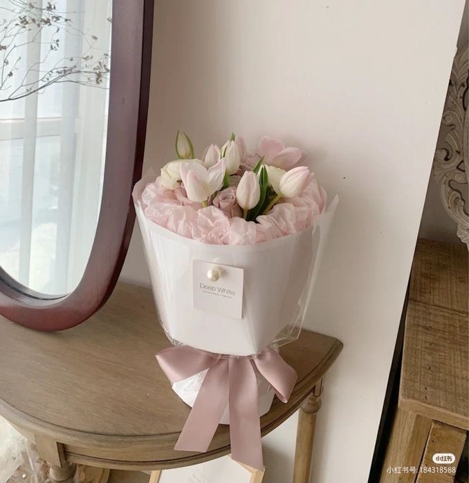 Корпоративные букеты, тюльпаны