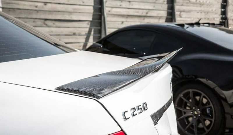 Р стил спойлер за багажник мерцедес в204 ц класа / mercedes w204 c class spoiler r style / добавка
