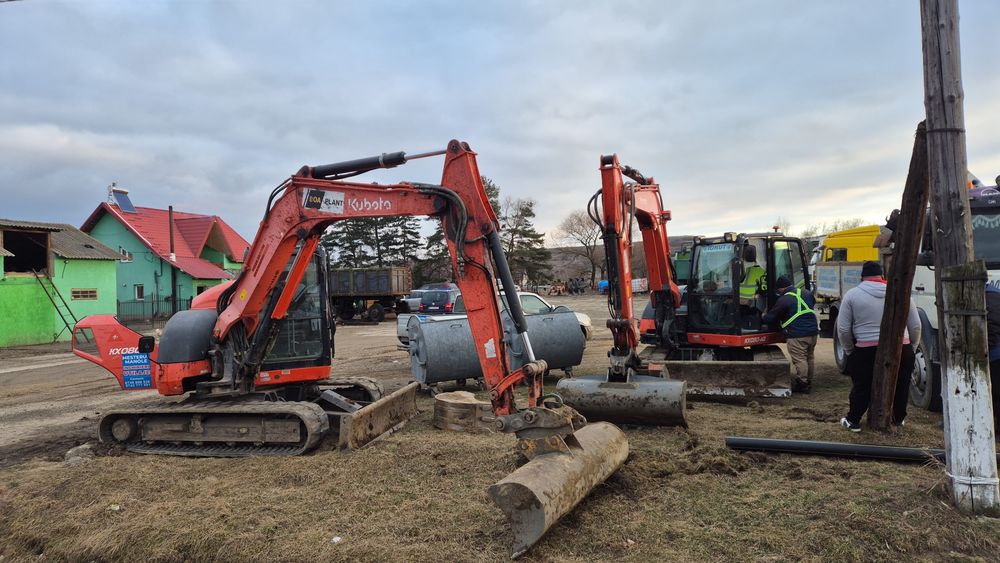 Prestari de servicii mecanizate în excavatii