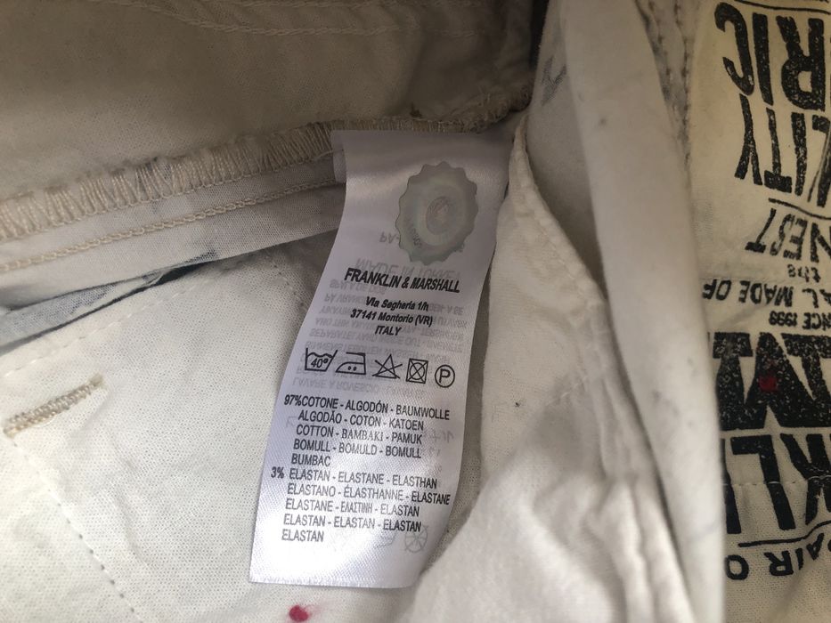 Franklin & Marshall Leo Skinny Fit Shorts мъжки къси панталони - 31