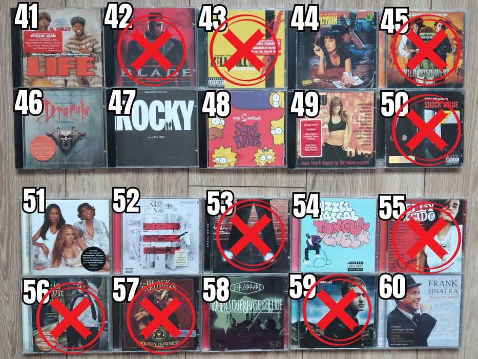 Pop и R&B Music Albums CDs Оригинални Поп РнБ Музикални Дискове Компакт Дискове