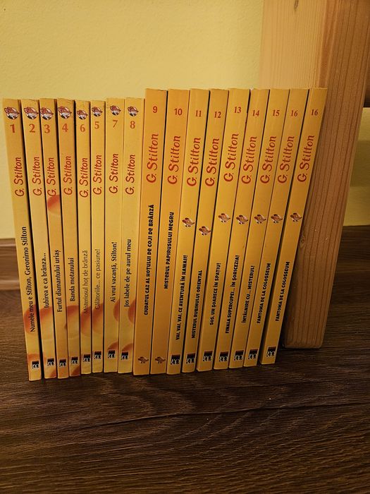 Serie carti copii Geronimo Stilton