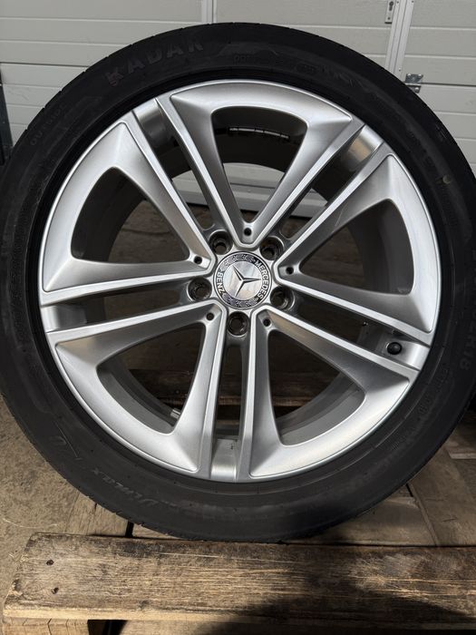 Jante originale Mercedes CLS E Classe cu anvelope 275/40 18 245/45 R18