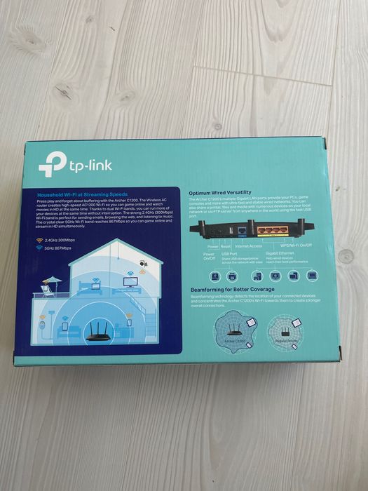Router wireless TP-Link Archer C1200 gigabit dual band