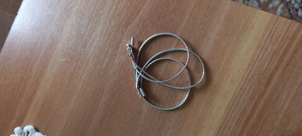 Set argint ,lant cu brățară