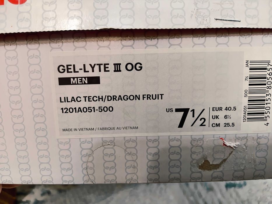 кроссовки Asics Gel lite OG