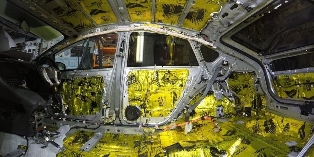 Шумоизоляция, NS detailing Обесшумка Шымкент