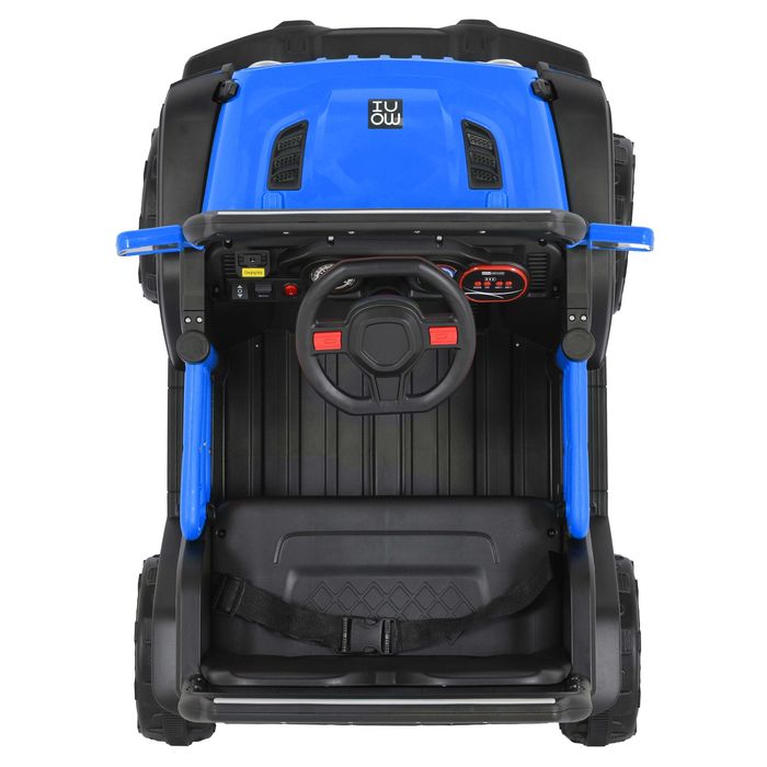 ТОП ЦЕНА!НОВО!Акумулаторен джип Tango BLUE с 12 V батерия,USB,Функция люлеене