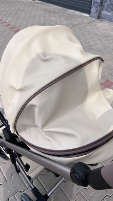 Бебешка количка Anex Eli 2в1 muse –кремава