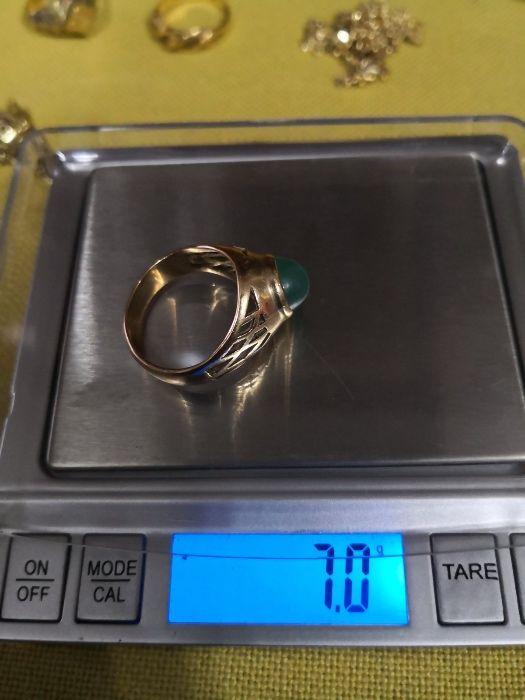 ПРЪСТЕН мъжки с ЯСПИС - красив, майсторски, ръчно изработен