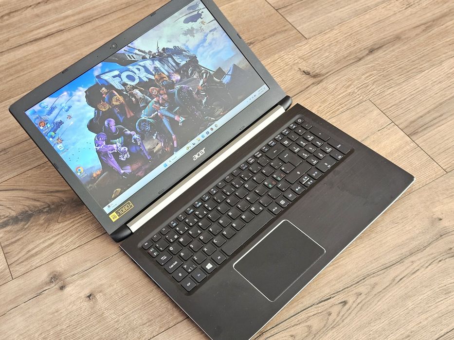 Vand laptop Acer gaming Intel i3 7th, SSD 256GB Nvme, 8GB DDR4, 2 placi video, 15.6 Led fullhd,Win11, usb c
