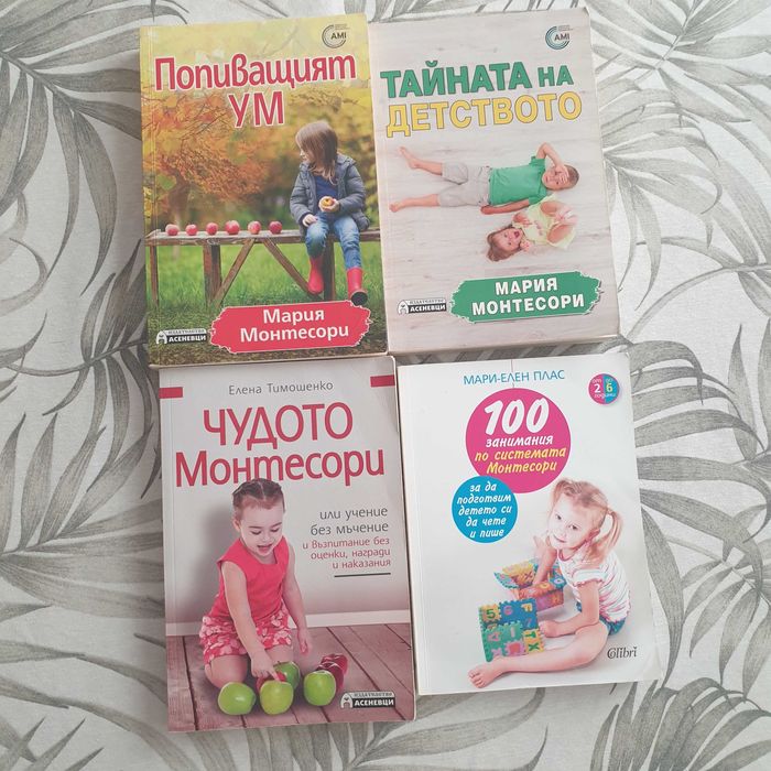 Лот книги Монтесори