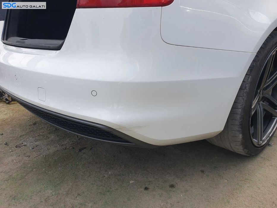 Bara Spoiler Spate S-Line Sline cu Locas Senzori Parcare Audi A4 B8 B8.5 Berlina Sedan FL Facelift 2012 - 2016 Culoare LY9C [C5448]