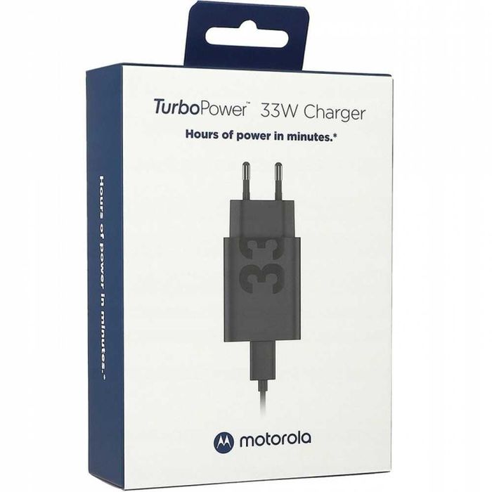 Оригинално зарядно Motorola TurboPower 33W за Moto G57,G86,Razr 60,G56