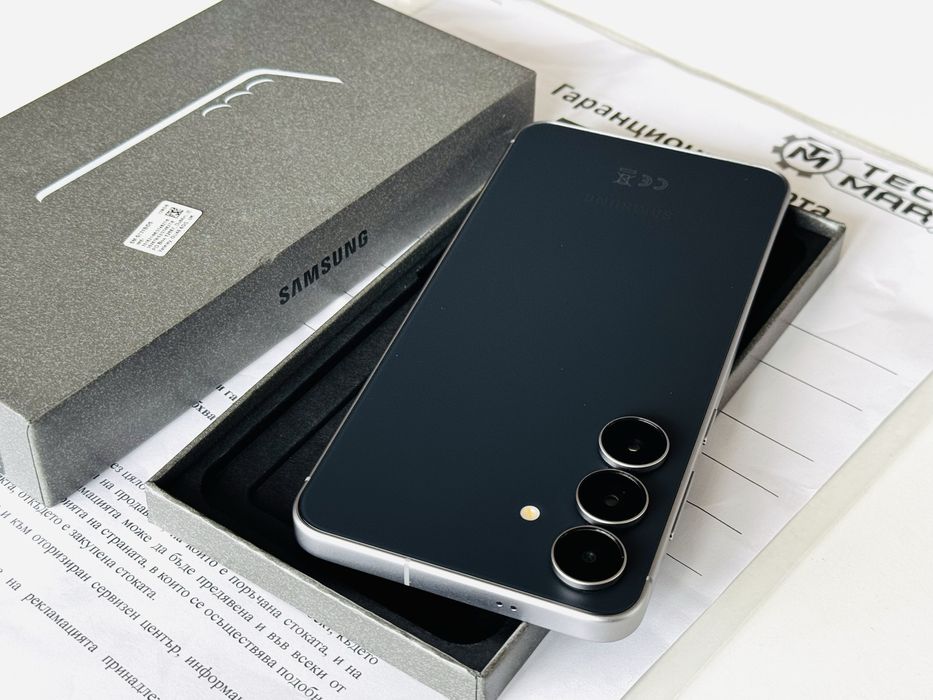 НОВ! Samsung S25 FE 128GB Jetblack Гаранция 2 години