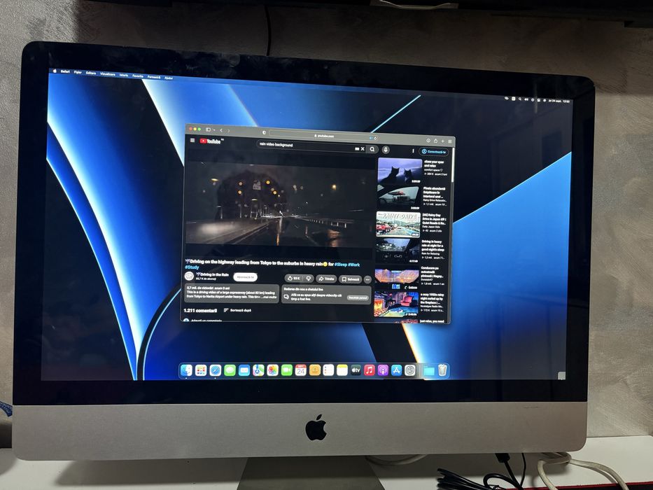 Apple Imac 27 inchi procesor i7 1000 gb macOs Monterey