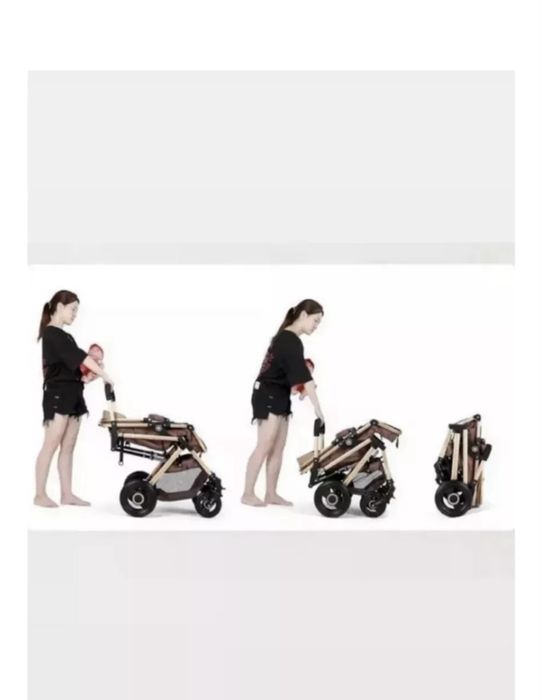 Продается коляска трансформер Belecoo, черный.