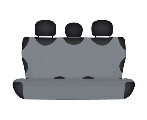 Huse scaune auto tip maieu spate Gri, pentru bancheta spate