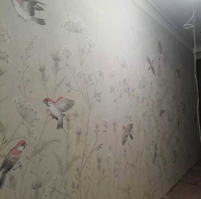 Поклейка обоев, ЦЕНА В ОПИСАНИИ