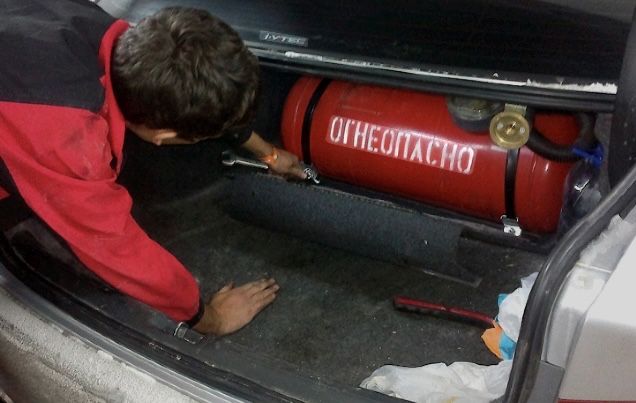 Установка гбо гб