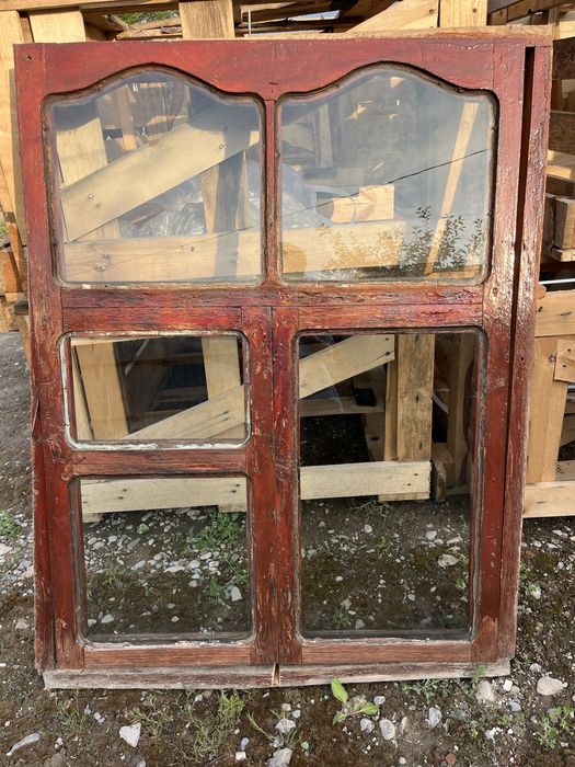 Продам деревянные б/у окна