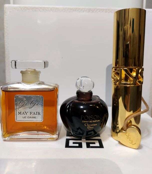 Парфюм Gi Gi, Dior, YSL, Dzintars духи винтаж
